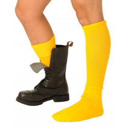 Fist Chaussettes Boots Jaunes